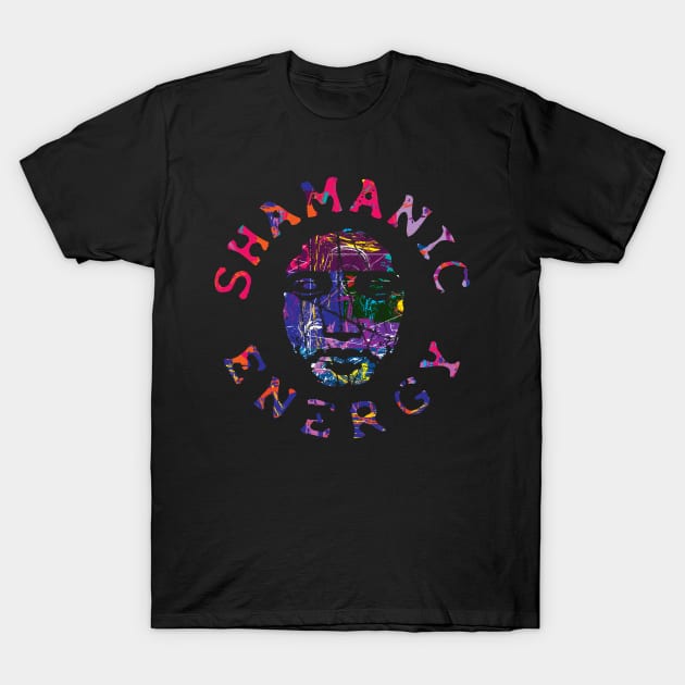 Shamanic Energy T-Shirt by jazzworldquest